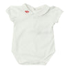 Embroidered Butterfly Collar Onesie image 0