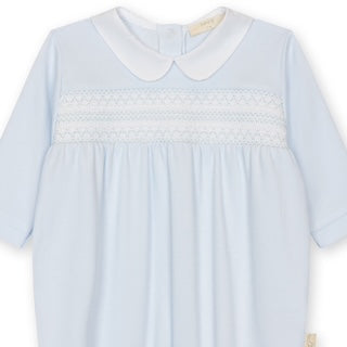 Smocked Collar Footie