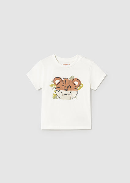 Roaring Tiger Flip-Mouth Tee & Shorts Set image 0