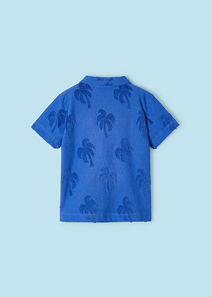 Cobalt Blue Palm Tree Matching Set image 2
