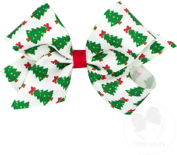 Printed Christmas Bows image 4