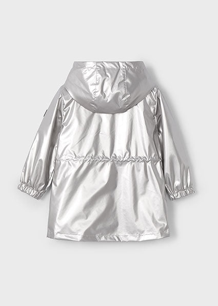 Futuristic Silver Windbreaker image 2