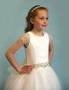 Kate - Diamond White w/ Veil 2025 Bella Bow image 1