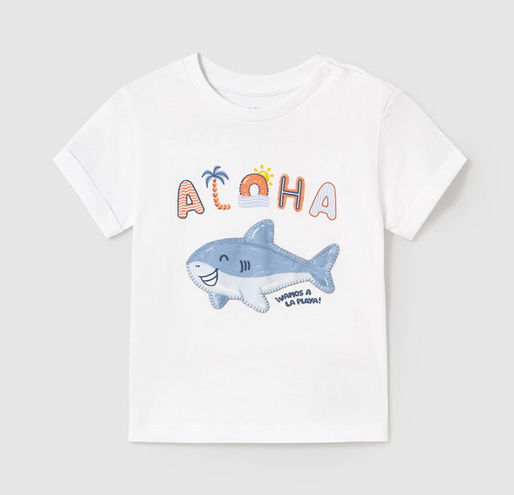 Aloha Shark Tee & Shorts Set