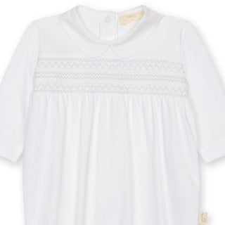 Smocked Collar Footie