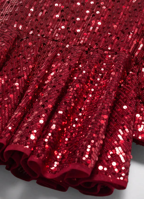Red Sequin Dress image 2