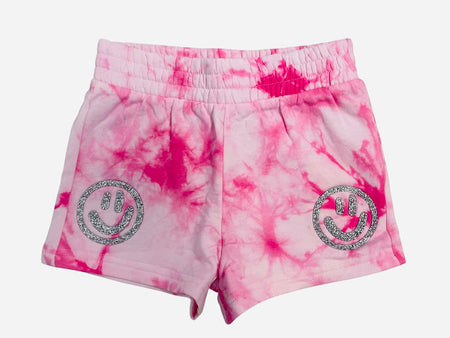 Pink Tie Dye Icon Shorts image 0