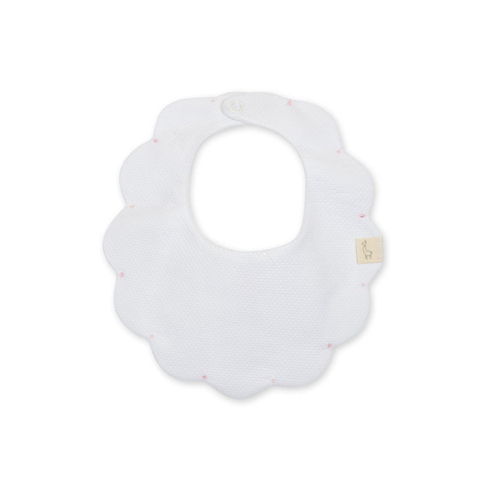 Scalloped Baby Bib