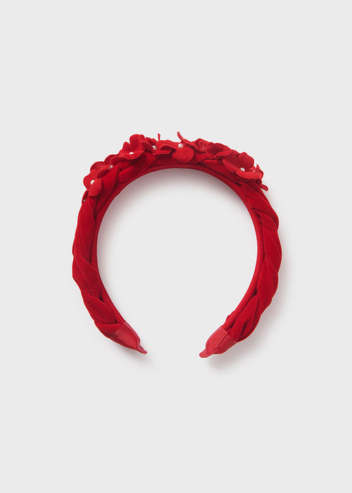 Velvet Flower Headband image 3
