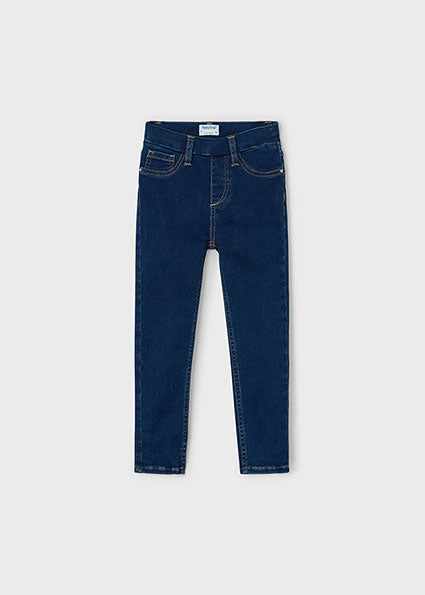 Sherpa Layered Top & Stretch Denim Jean Set