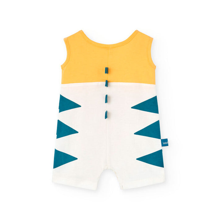 Zebra Fun Sleeveless Romper image 2