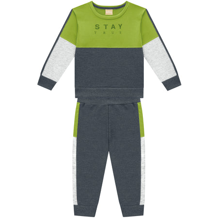 Green & Charcoal Sweatsuit image 0