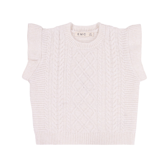 Knit Vest & Jeans image 0