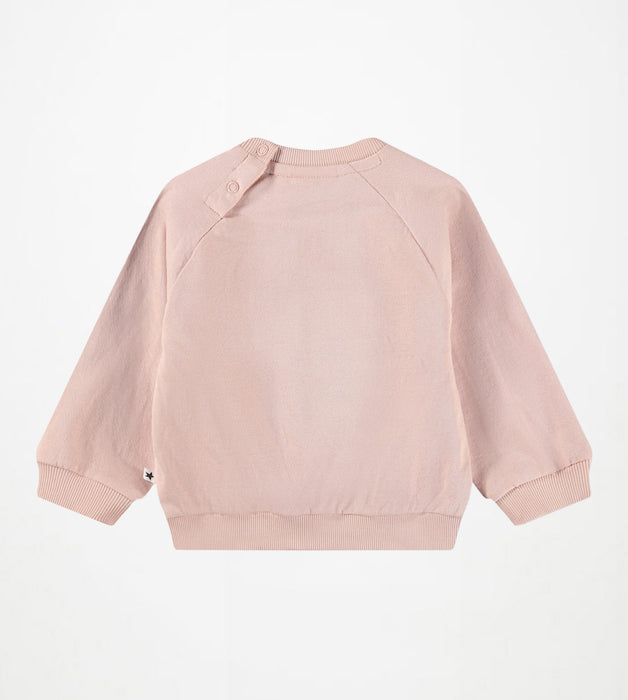 Molo Pink Smile Sweatsuit