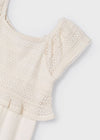 Elegant Ivory Crochet Jumpsuit image 3