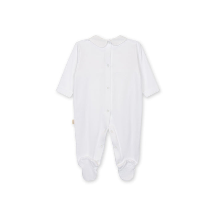 Smocked Collar Footie