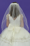 Elenor - Diamond White w/ Veil & Headband 2025 Bella Bow image 5