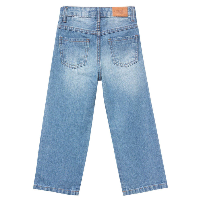 Distressed Wide Leg Jeans image 1