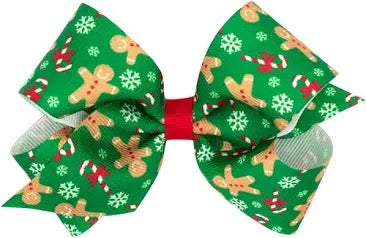 Printed Christmas Bows image 1