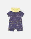 Scooter Fun Hooded Romper image 0