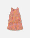 Metallic Rainbow Layered Dress image 1