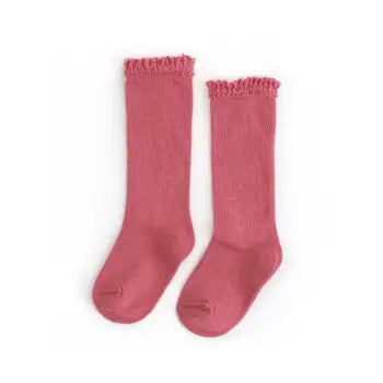 Lace Top Knee Highs 1.5-3 years image 2