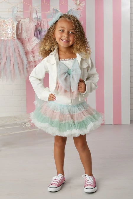 White Denim Jacket image 0
