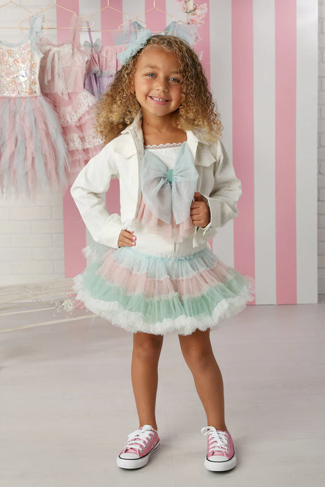 White Denim Jacket image 0