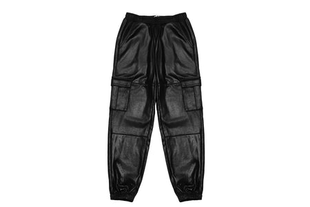 Faux Leather Cargo Jogger image 0