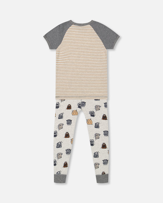 Monster 2-piece Pajama Set image 3