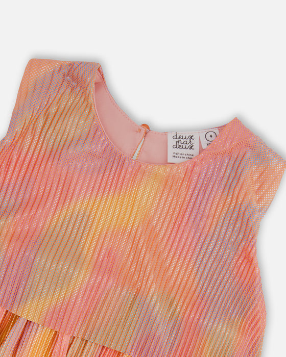 Metallic Rainbow Layered Dress image 2