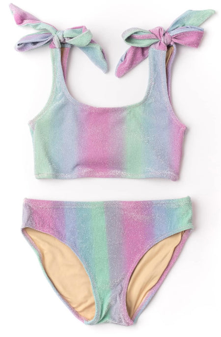 Purple & Blue Shimmer Bikini image 0