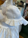 Long Sleeve Silk & Knit Gown image 2