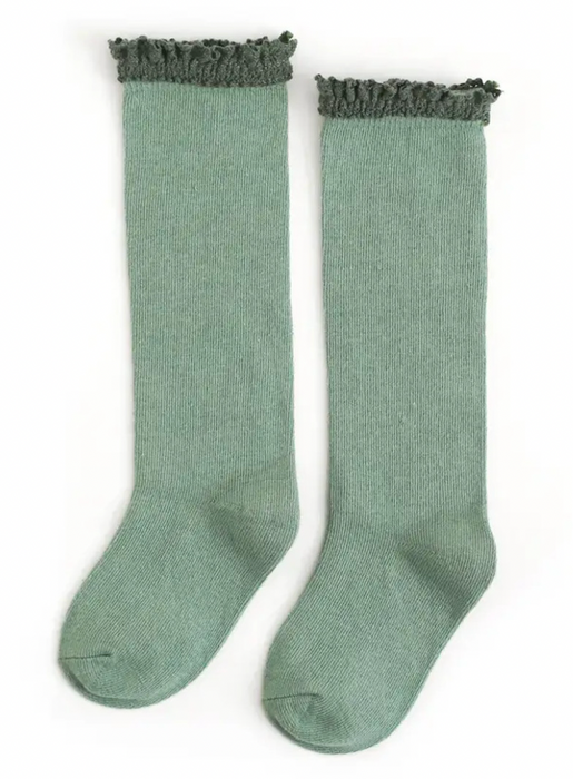 Lace Top Knee Highs 7-10 Years image 4