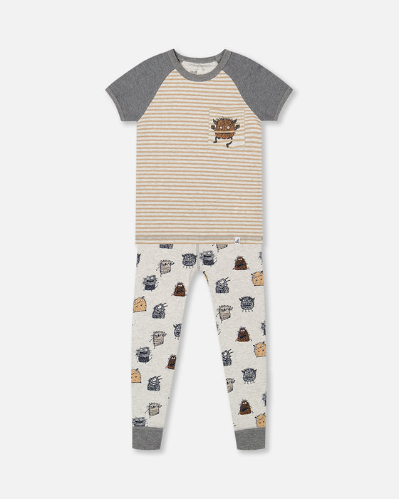 Monster 2-piece Pajama Set image 1