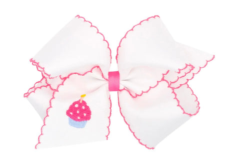 Cupcake Birthday Bow image 0