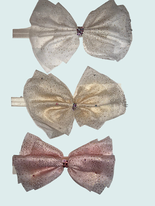 Shimmer Bow Headbands