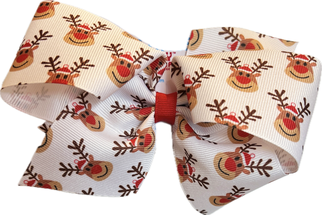 Printed Christmas Bows image 0