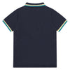 Navy Polo w/ Denim Shorts image 1