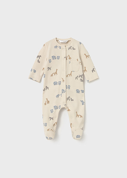 Wild Safari Footie – Blue or All Over Print