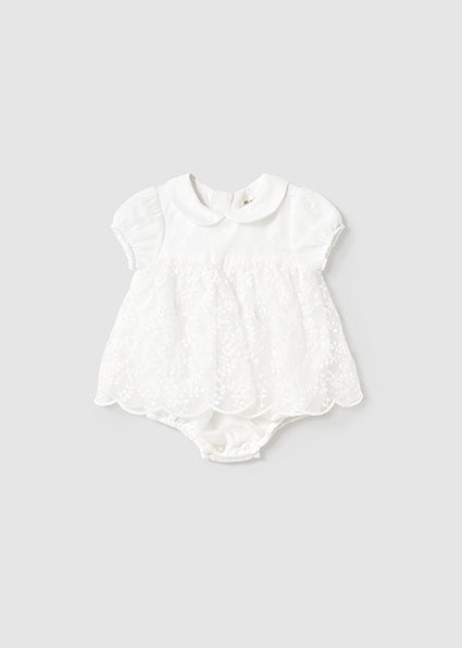 Lace Overlay Bubble Romper image 0