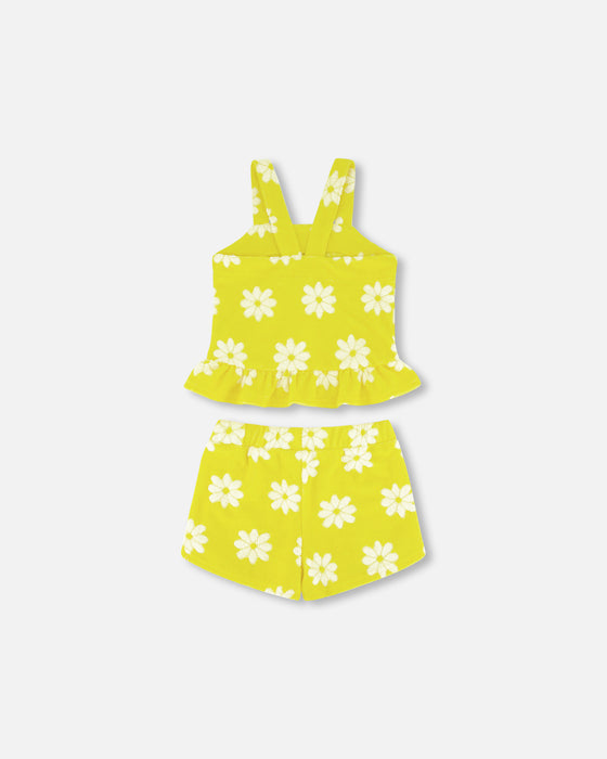 Yellow Flowers Terry 2-piece Set image 2