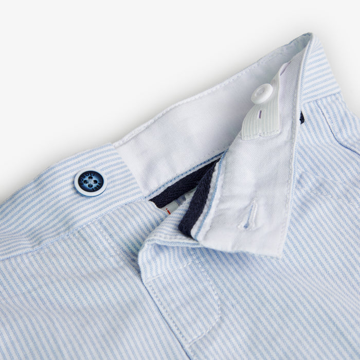 Pinstripe Linen 3-piece Suit image 7