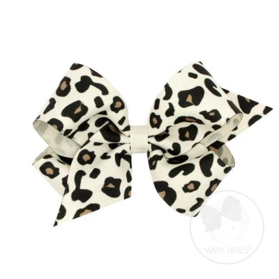 Light Leopard Bow image 0