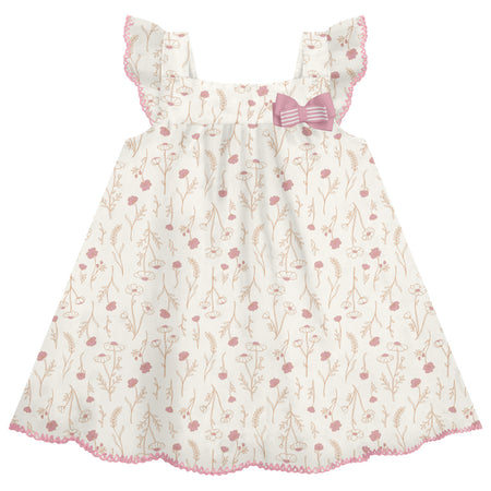 Floral Ruffle Dress & Bloomer Set image 0