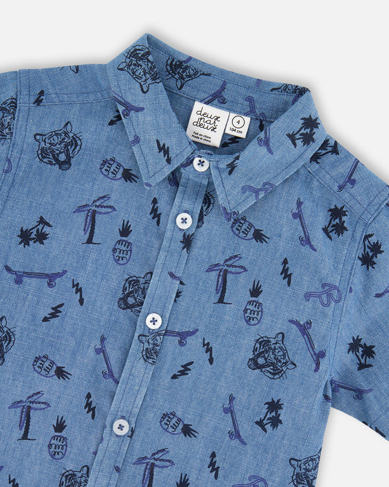 Printed Tiger Skate Toddler 2pc Set