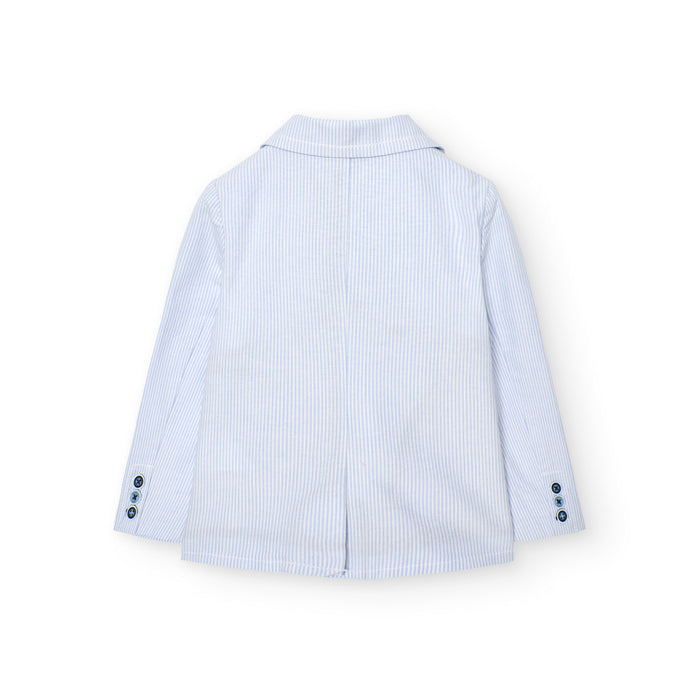 Pinstripe Linen 3-piece Suit image 9