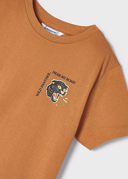 Rust Wild Panther Tee image 0