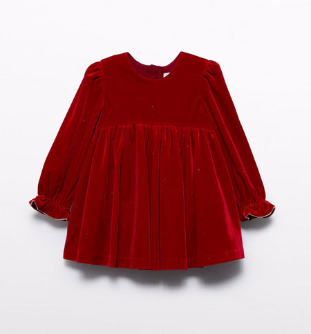 Red Velvet Sparkle Dress image 0