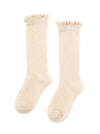 Fancy Lace Top Knee Highs 0-6mos image 1